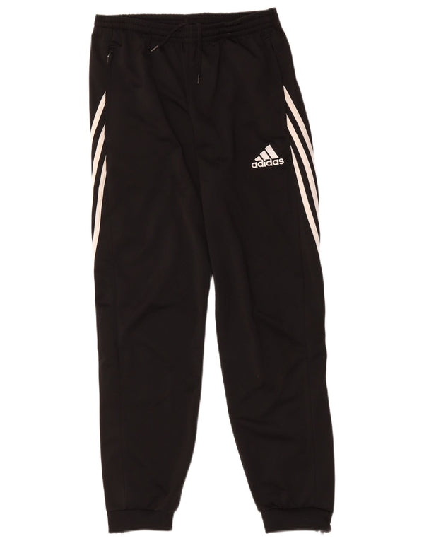 Adidas Boys αθλητική φόρμα παντελόνι Joggers 13-14 ετών XL μαύρο πολυεστέρα