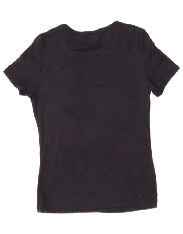 Γυναικείο T-Shirt Levi's Top UK 12 μεσαίο μαύρο βαμβακερό