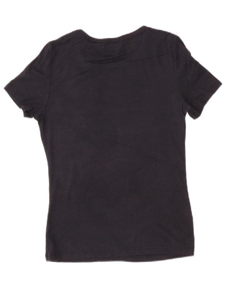 Γυναικείο T-Shirt Levi's Top UK 12 μεσαίο μαύρο βαμβακερό