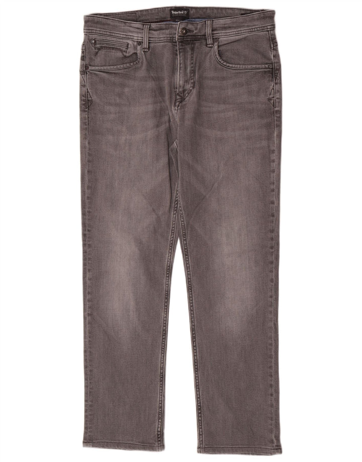 Ανδρικό τζιν Timberland Regular Straight W34 L30 Γκρι βαμβακερό