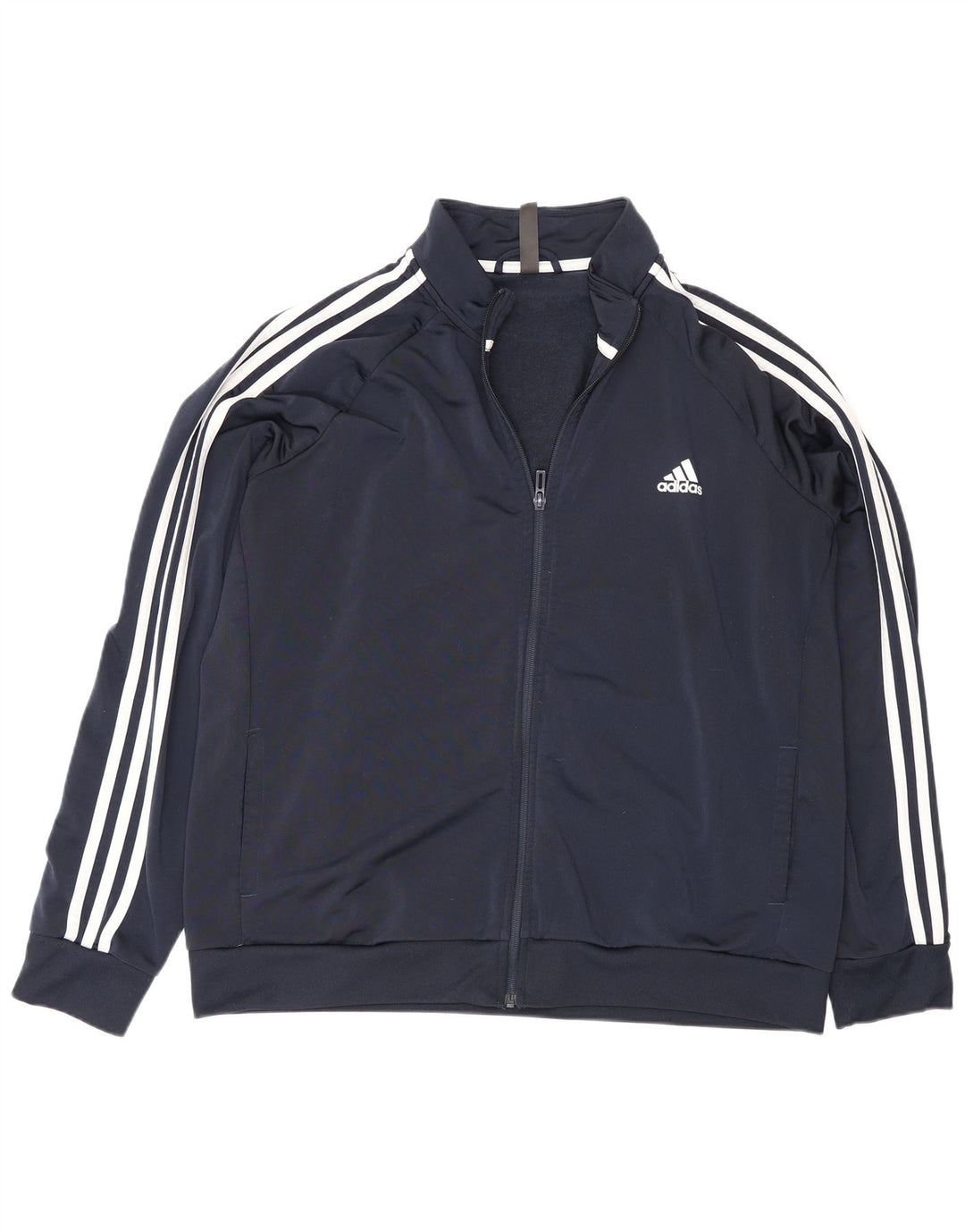 Γυναικεία αθλητική φόρμα Adidas Top Jacket UK 24/26 2XL Navy Blue Polyester