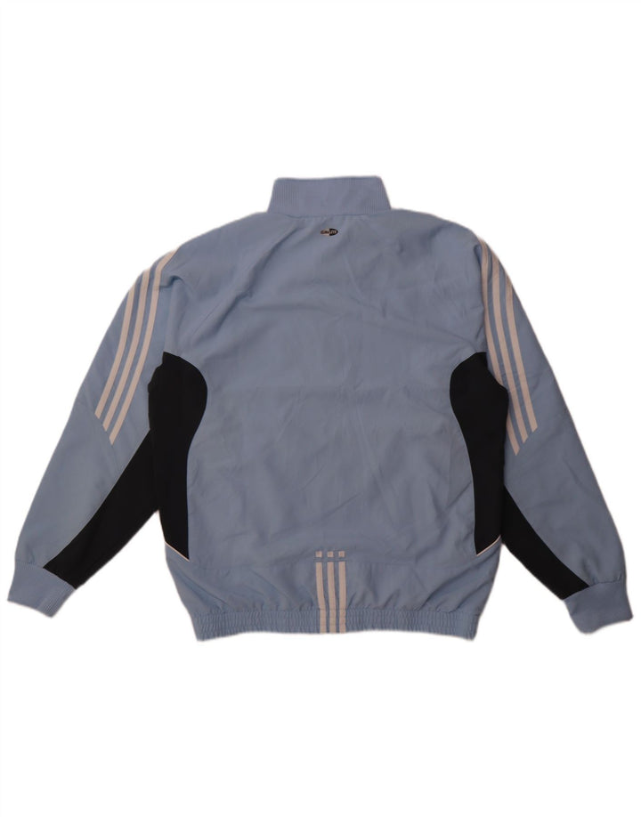 Ανδρική φόρμα Adidas Climalite Top Jacket UK 38/40 Medium Blue Colourblock