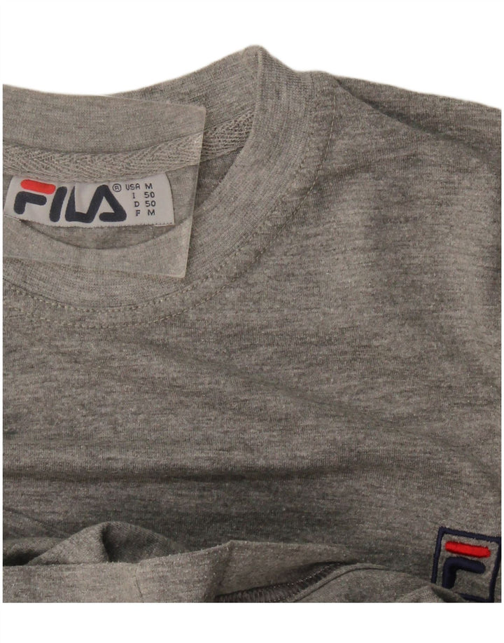 Ανδρικό T-Shirt Fila Top Medium Grey