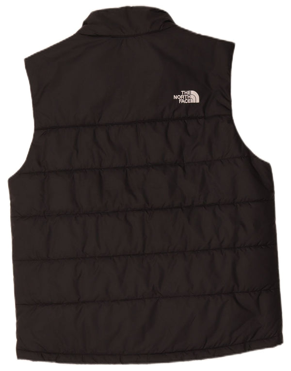 The North Face Mens Graphic Padded Gilet UK 40 Large Black Polyester