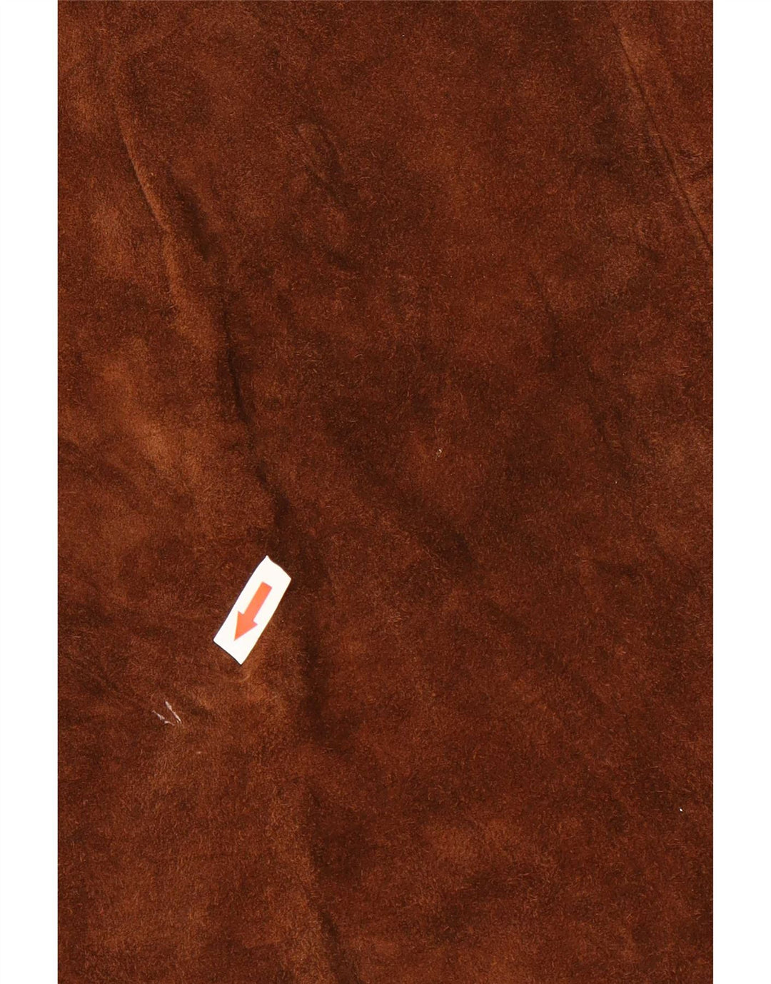 Vintage Γυναικεία Suede Φούστα σε γραμμή Α W28 Μεσαίου καφέ