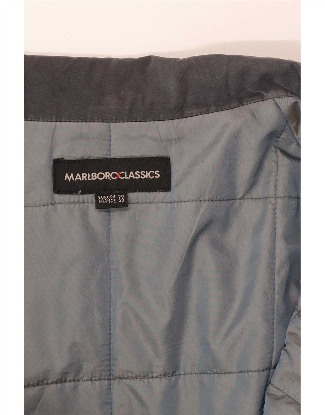 Ανδρικό μπουφάν Marlboro Classics με επένδυση IT 58 4XL Μπλε