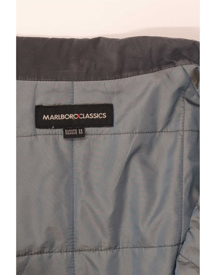 Ανδρικό μπουφάν Marlboro Classics με επένδυση IT 58 4XL Μπλε