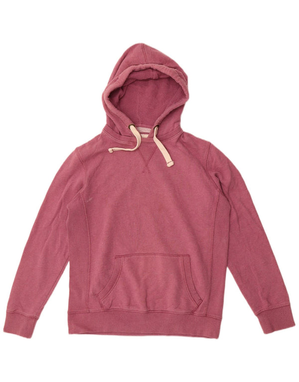 Fat Face Γυναικείο Hoodie Jumper UK 12 Medium Pink Βαμβακερό