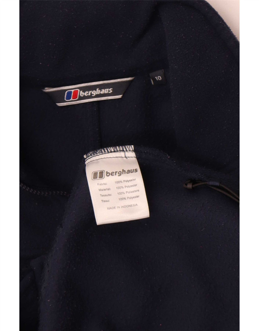 Berghaus Γυναικείο μπουφάν fleece UK 10 Small Navy Blue Polyester