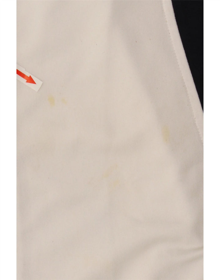 Ανδρική φόρμα Kappa Μπουφάν μεσαίου λευκού χρώματος πολυεστέρας