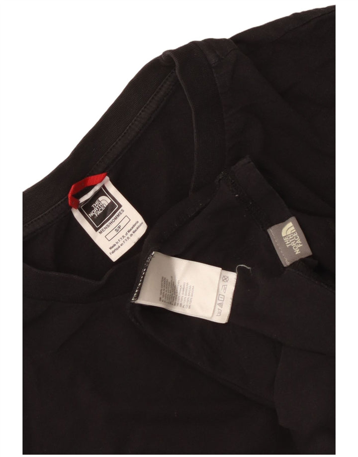 Ανδρικό T-Shirt North Face Top Small μαύρο βαμβακερό