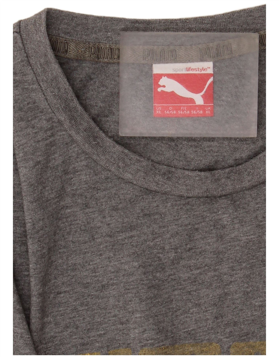 Ανδρικό γραφικό T-Shirt Puma Top XL Γκρι