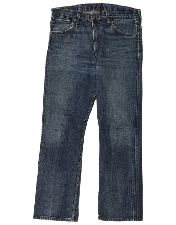Levi's Mens 507 Bootcut Jeans W34 L34 Μπλε βαμβακερό