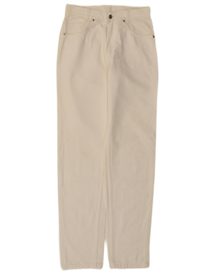 Mash Ανδρικό Tapered Jeans IT 48 Medium W32 L33 Λευκό βαμβακερό