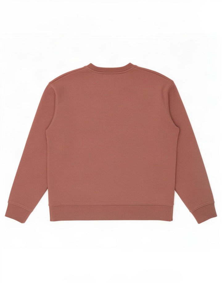 Zara Γυναικεία Φούτερ Jumper UK 14 Βαμβακερό μεσαίο καφέ