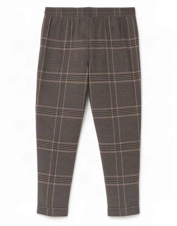 Marks & Spencer Γυναικείο Cropped Παντελόνι UK 16 Large W34 L26 Grey