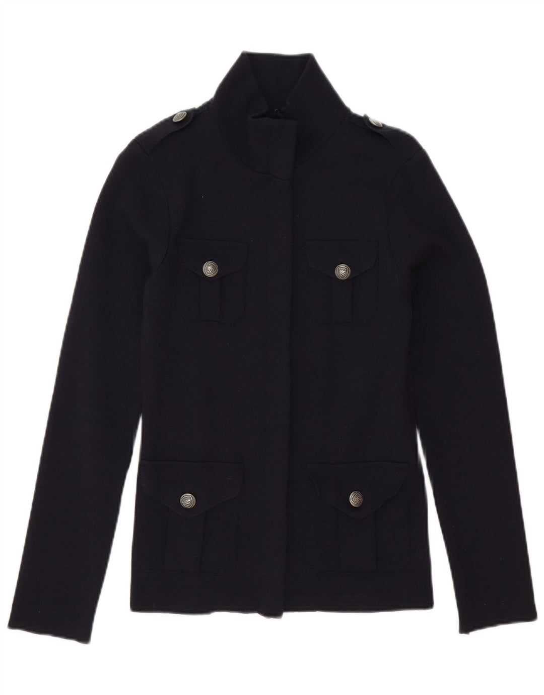 Γυναικεία ζακέτα Blauer UK 10 Small Navy Blue Wool