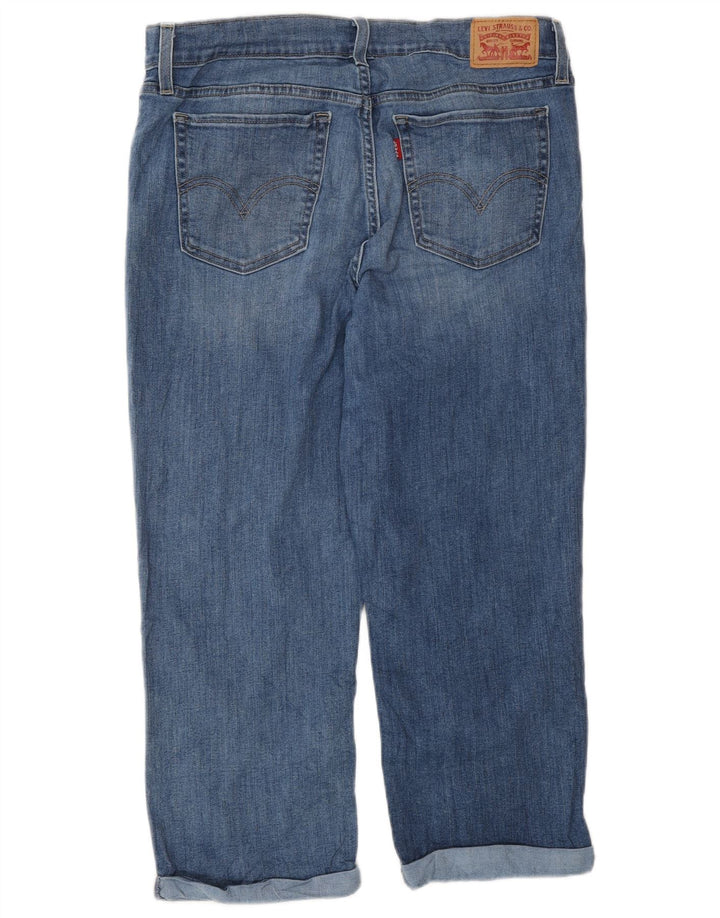 Γυναικείο ίσιο τζιν Capri Levi's W30 L22 Μπλε βαμβακερό