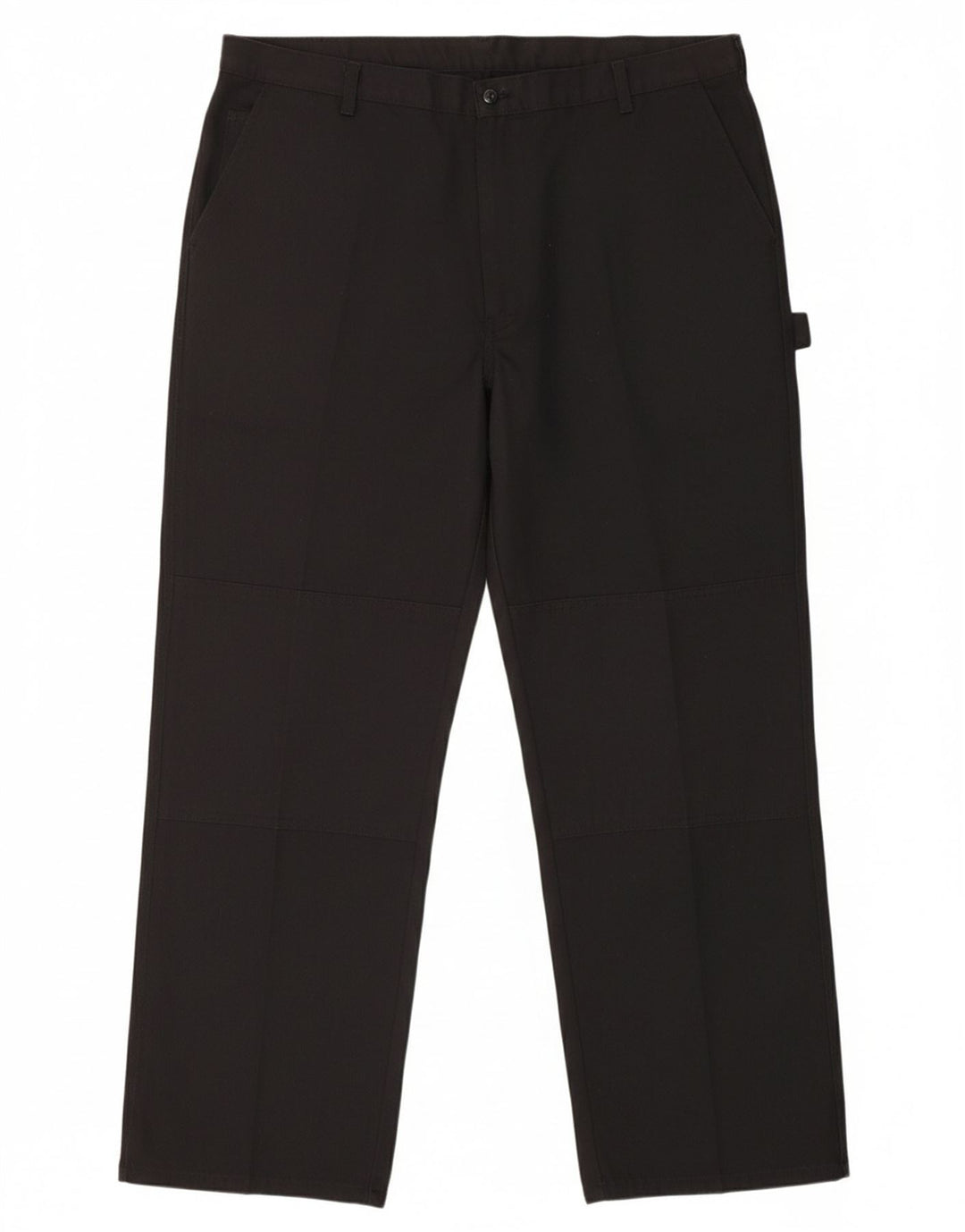 DICKIES Mens Straight Cargo Trousers W44 L30 Black