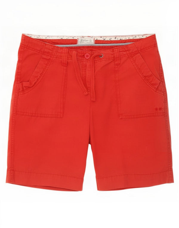 Γυναικείο σορτς Chino UK 12 Medium W34 από βαμβακερό κόκκινο χρώμα
