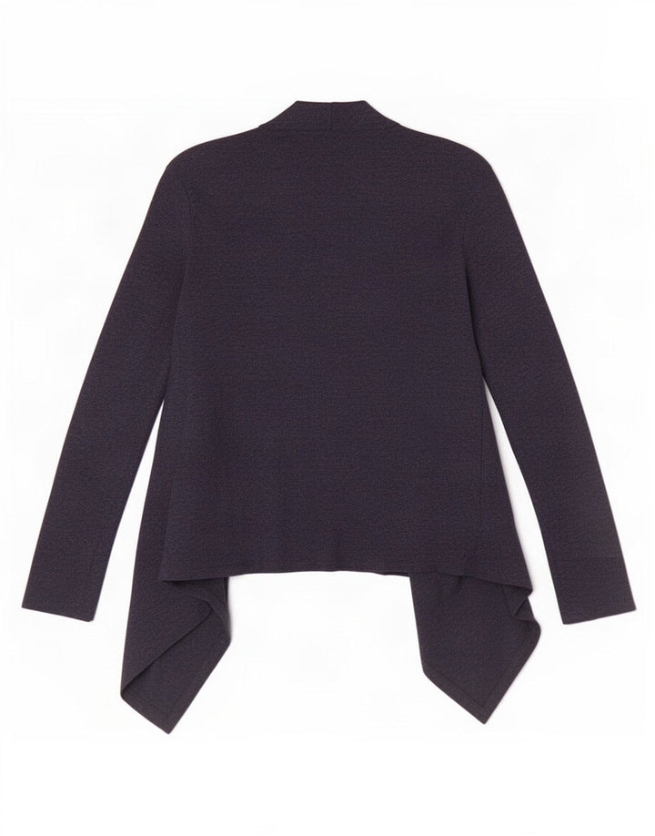 Marks & Spencer Γυναικεία μακρυμάνικη μπλούζα τοπ UK 8 Small Navy Blue Gingham