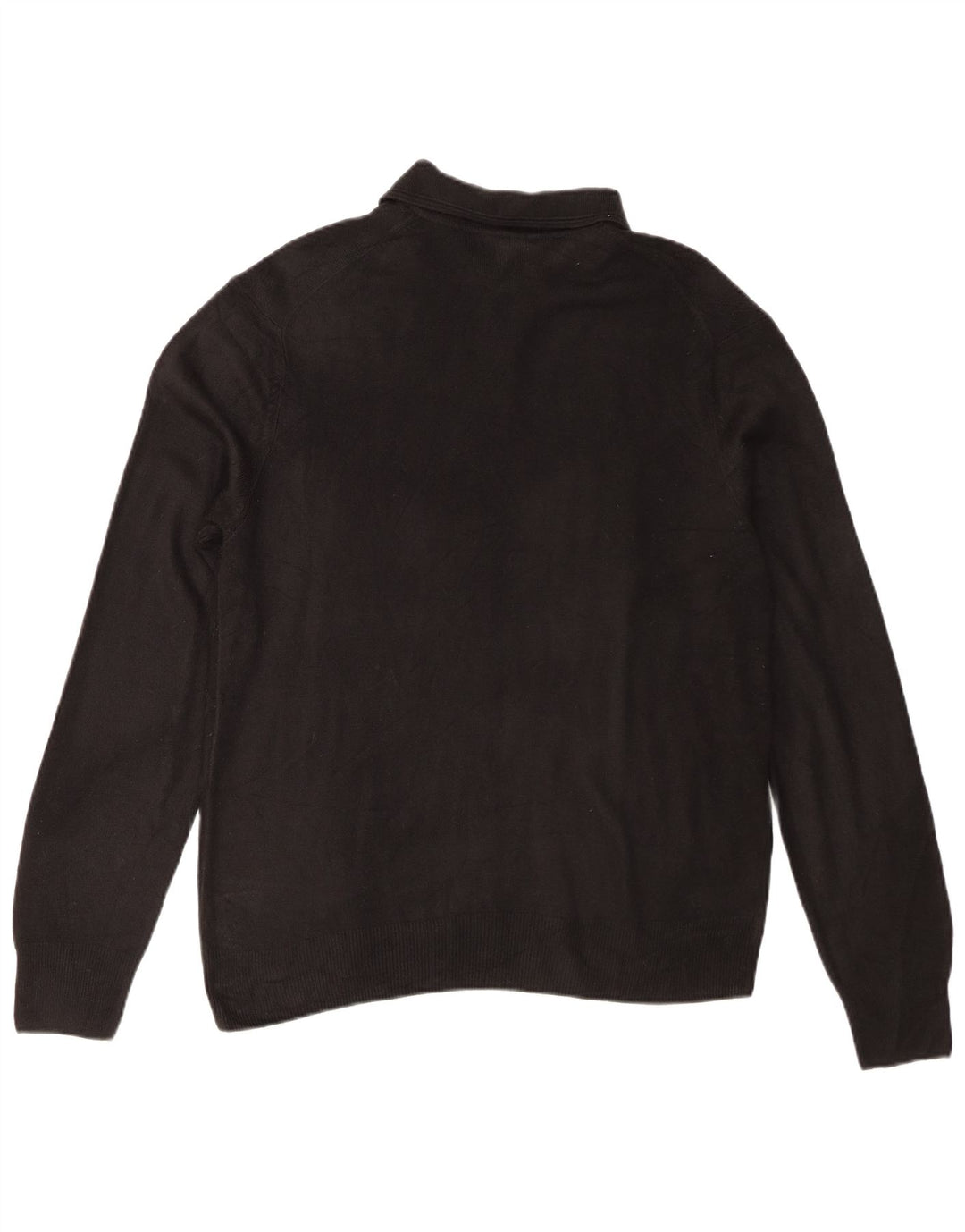 Ανδρικό πουλόβερ Dockers Polo Neck Jumper Μεγάλο Μαύρο Ακρυλικό