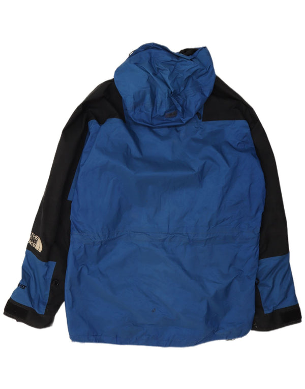 The North Face Ανδρικό μπουφάν βροχής με κουκούλα UK 40 Large Blue Colorblock Nylon