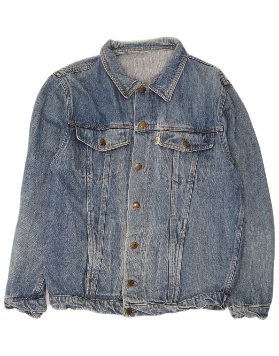 Vintage Ανδρικό Τζιν Μπουφάν UK 38 Medium Blue