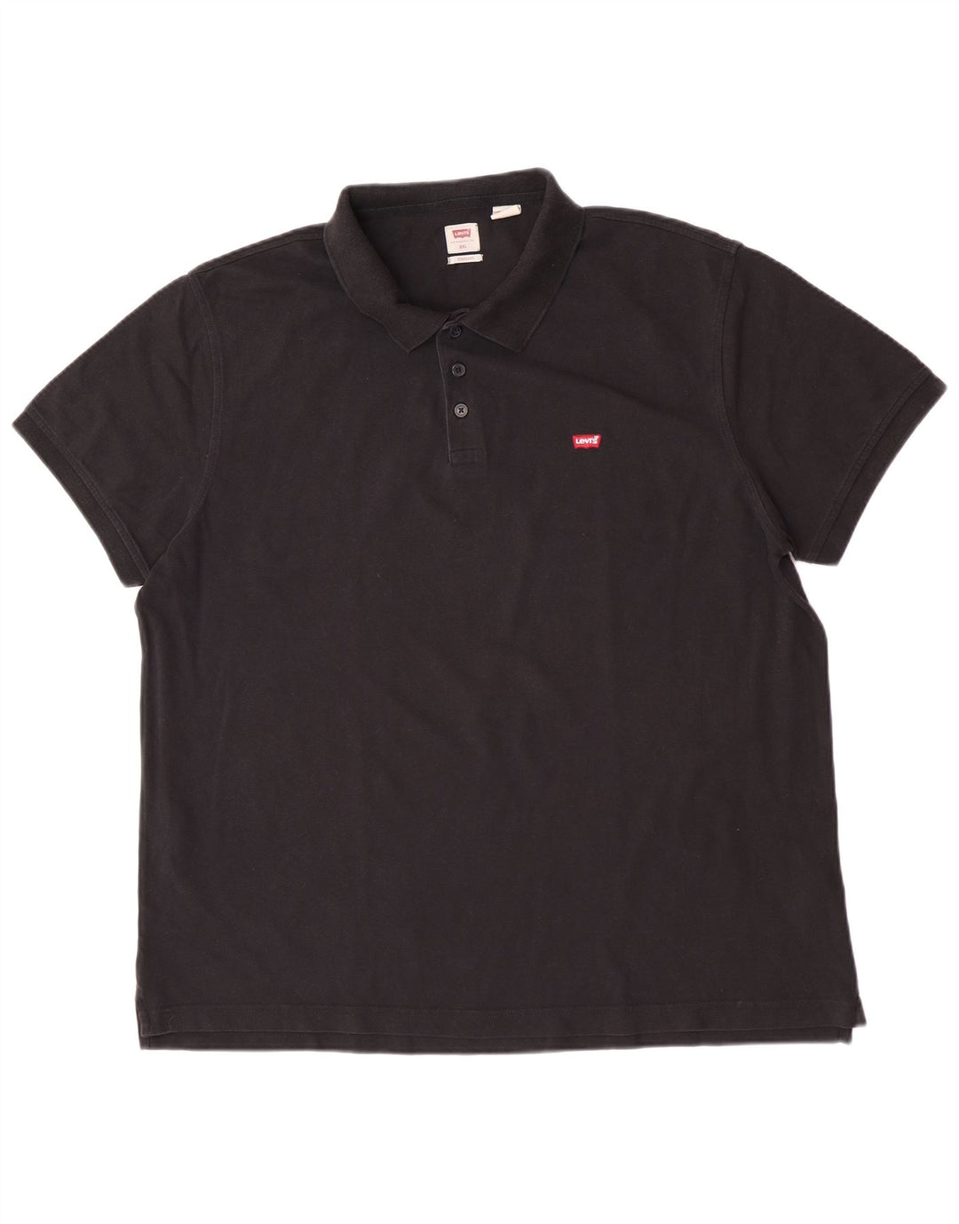Ανδρικό πουκάμισο Levi's Standard Polo 2XL μαύρο βαμβακερό