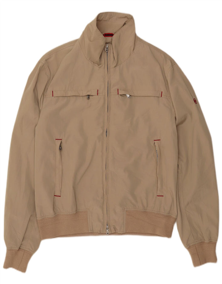 Ανδρικό Bomber Jacket Conte of Florence UK 40 Large Beige Polyester