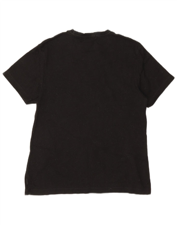 Calvin Klein Ανδρικό T-Shirt Top Μικρό μαύρο βαμβακερό