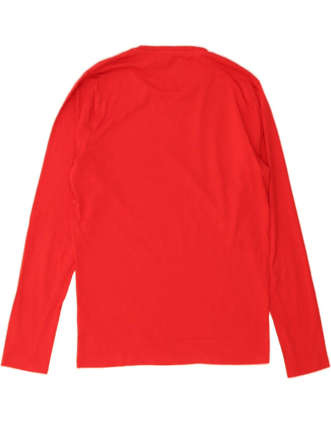 JACK & JONES Mens Graphic Top Long Sleeve Large Red Cotton Vintage Jack & Jones and Second-Hand Jack & Jones from Messina Hembry 