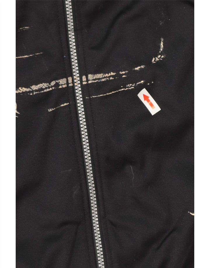 Ανδρική φόρμα γραφικών Asics Top Jacket IT 54 XL Black Colourblock