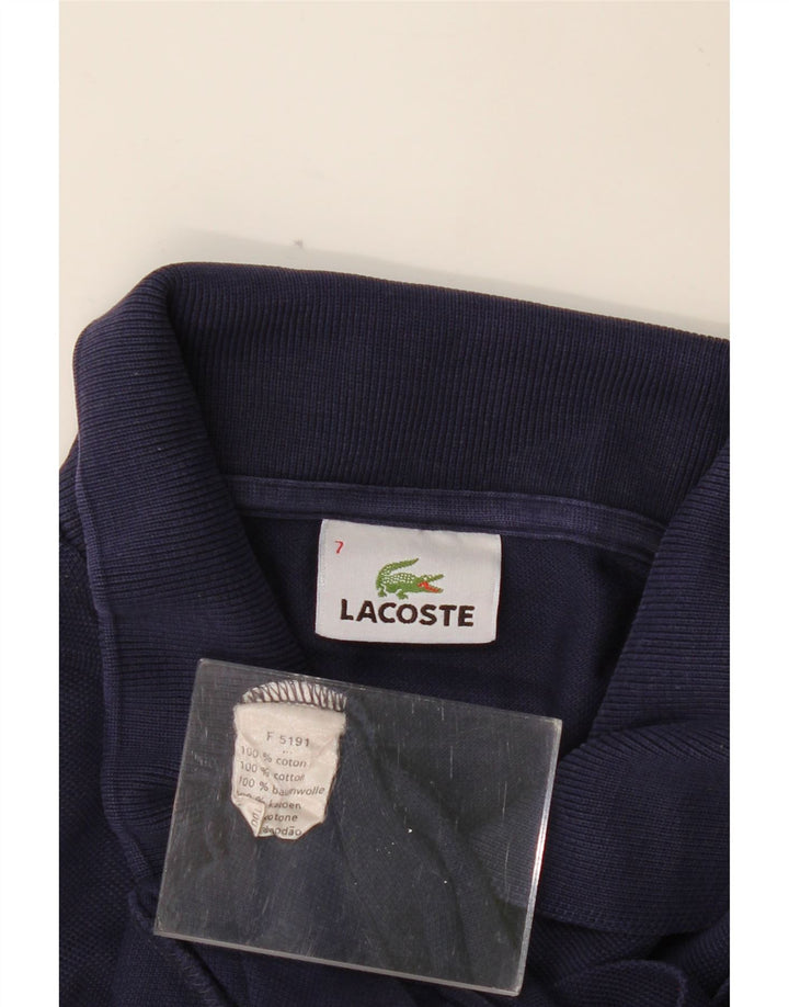 Ανδρικό μπλουζάκι πόλο LACOSTE 7 2XL Βαμβακερό Navy Blue