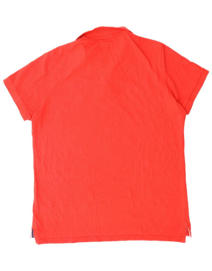 Ανδρικό πουκάμισο πόλο Superdry 2XL κόκκινο βαμβακερό
