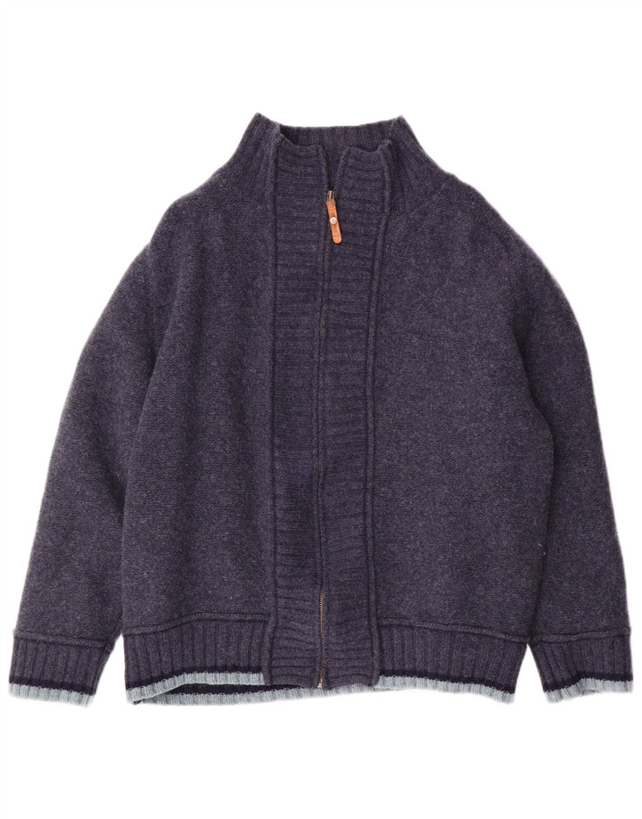 FAT FACE Γυναικεία ζακέτα πουλόβερ UK 18 XL Navy Blue Wool