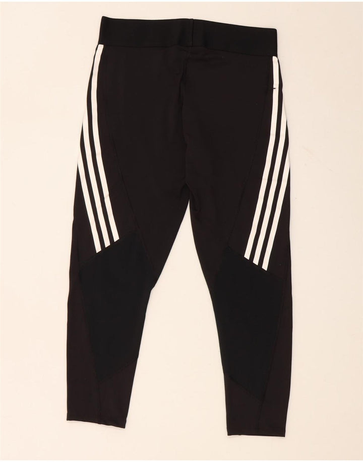 Adidas Γυναικεία Κολάν Aeroready UK 12/14 Μεσαίο Μαύρο Πολυεστέρας