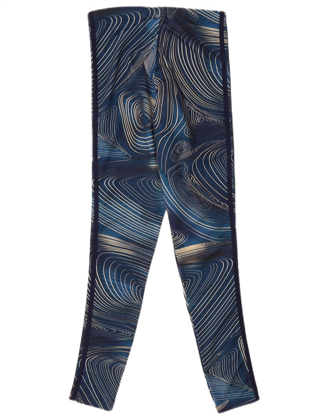 Γυναικείο κολάν Adidas Abstract Pattern UK 8 Small Navy Blue Polyester