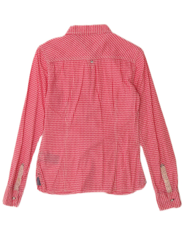 Tommy Hilfiger Γυναικείο πουκάμισο UK 6 XS Pink Gingham Cotton
