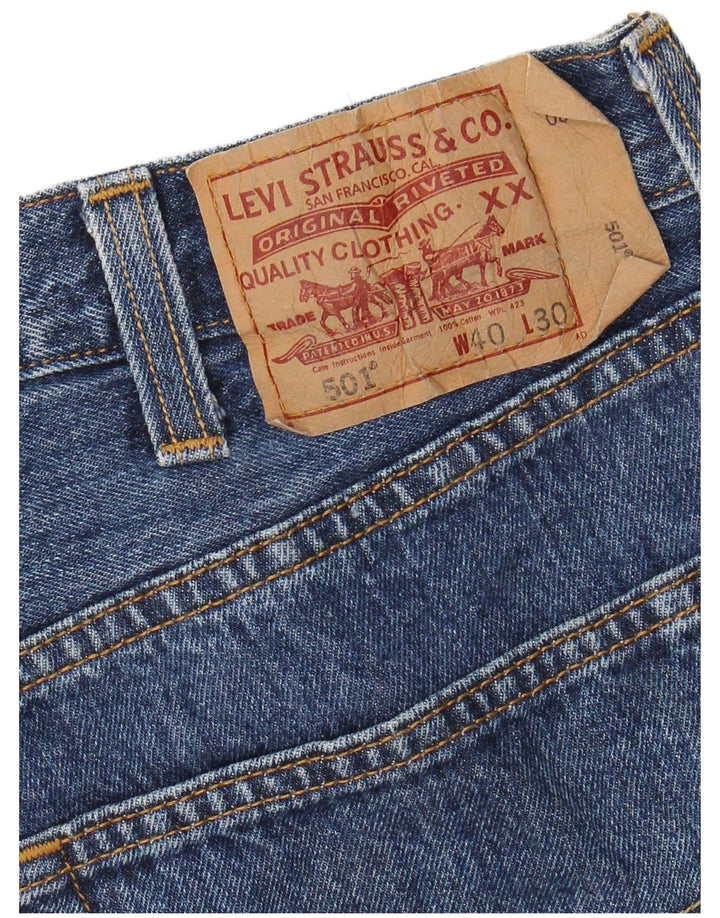 Ανδρικό τζιν σορτς Levi's 501 W40 XL Μπλε βαμβακερό