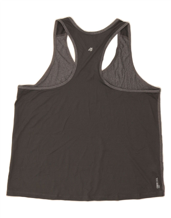EDDIE BAUER Womens Vest Top UK 18 XL Grey Polyester Vintage Eddie Bauer and Second-Hand Eddie Bauer from Messina Hembry 