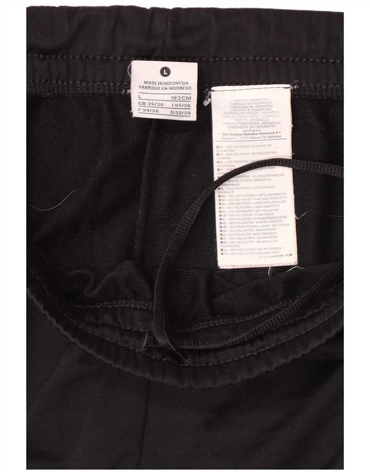 Ανδρική αθλητική φόρμα NIKE Παντελόνι μεγάλο μαύρο πολυεστέρα