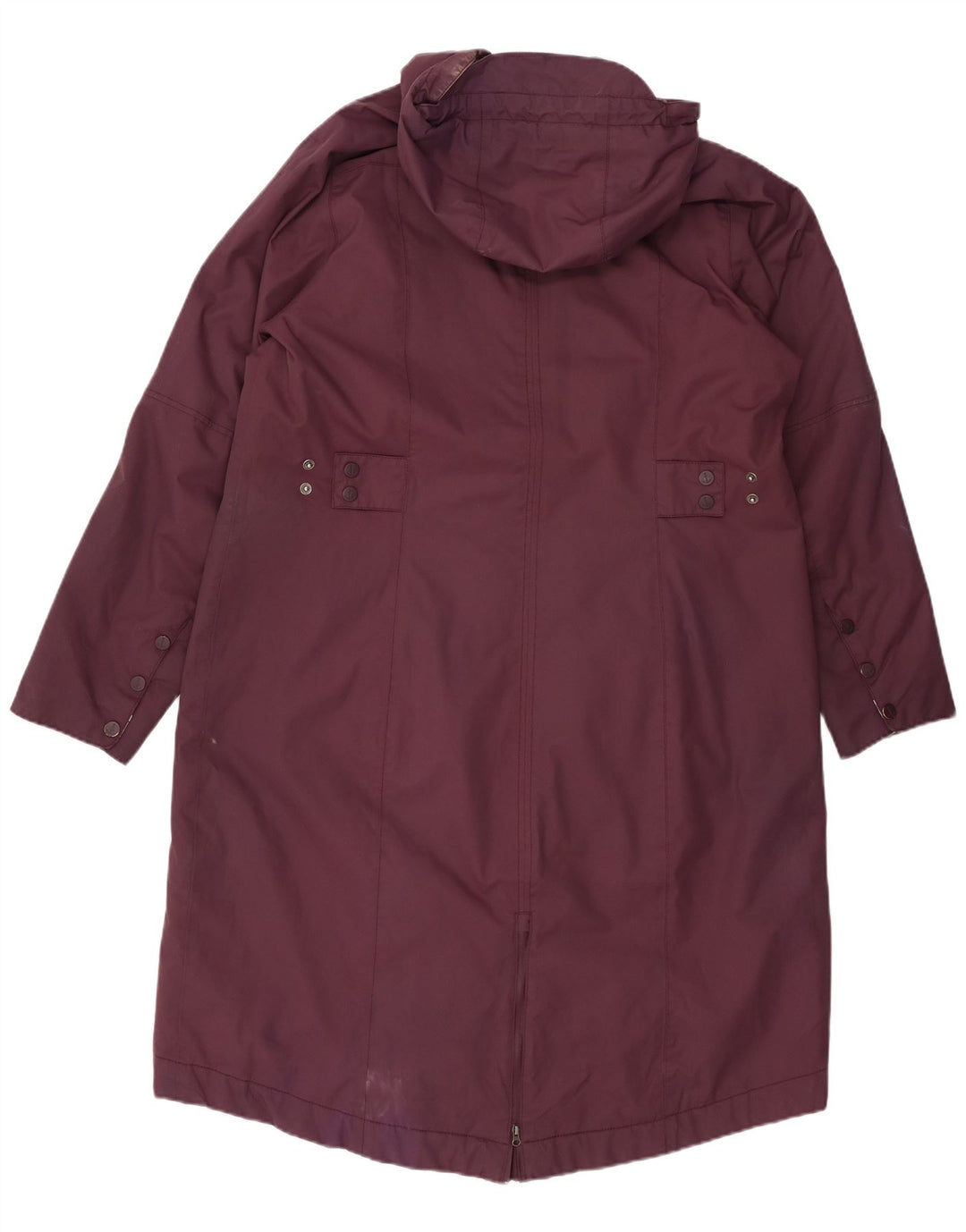 SEASALT CORNWALL Γυναικείο αδιάβροχο Sherpa με κουκούλα UK 16 Large Burgundy