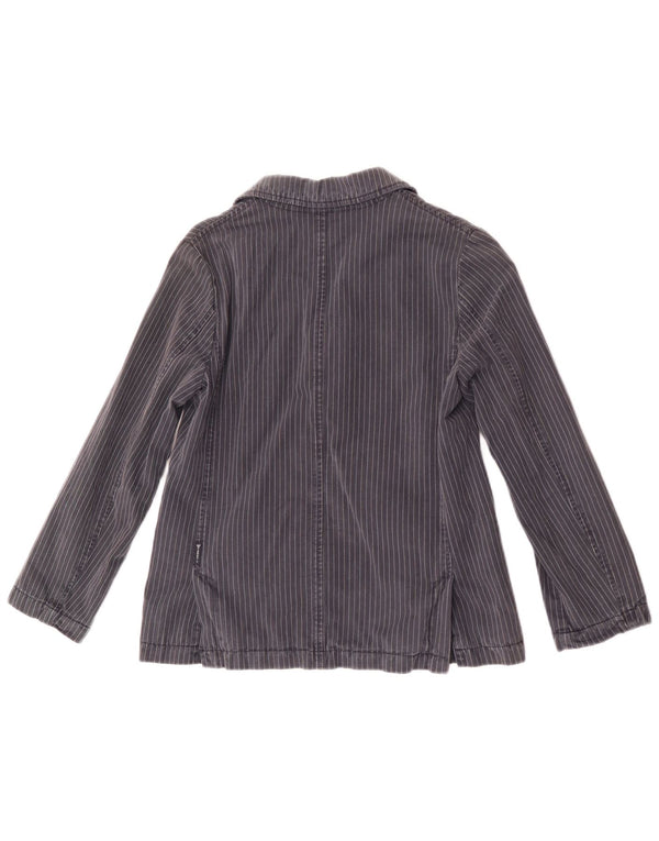 Armani Junior Boys 3 Button Blazer Jacket 9-10 Years Navy Blue ριγέ