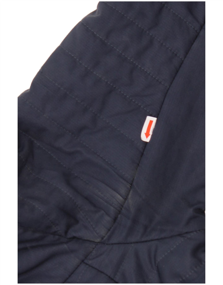 JACK WOLFSKIN Γυναικείο παλτό με κουκούλα UK 6 XS Navy Blue Polyester