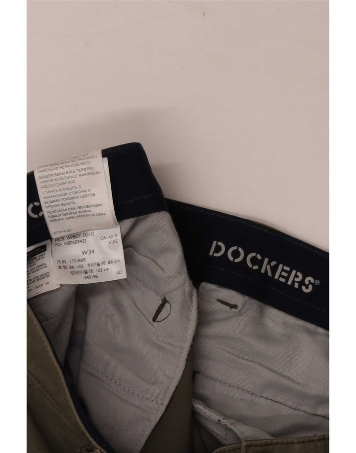 Dockers Ανδρικό σορτς Cargo W34 Μεγάλο Χακί Βαμβακερό