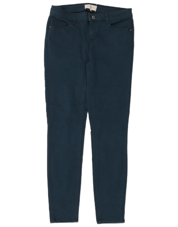 FAT FACE Γυναικείο Skinny Casual Παντελόνι UK 12 Medium W30 L30 Navy Blue