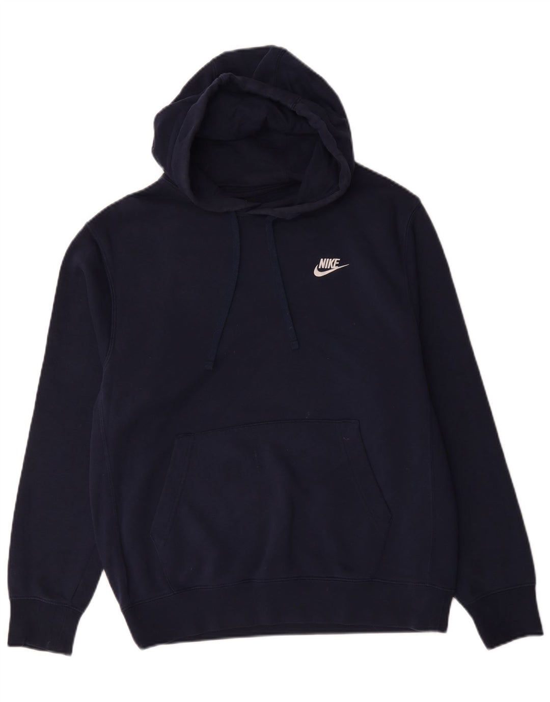 Ανδρικά κουκούλα Nike, μεσαίο μπλε βαμβακερό