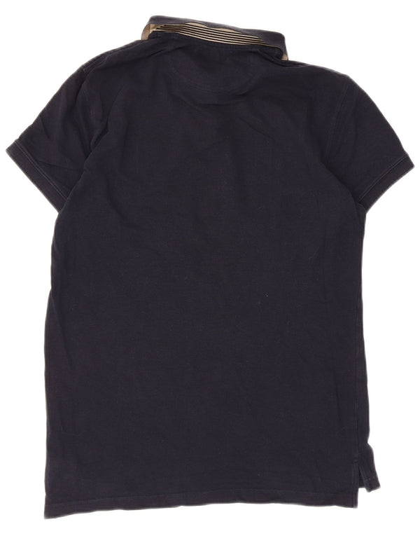Massimo Dutti Ανδρικό πουκάμισο Polo Slim Fit Small Navy Blue