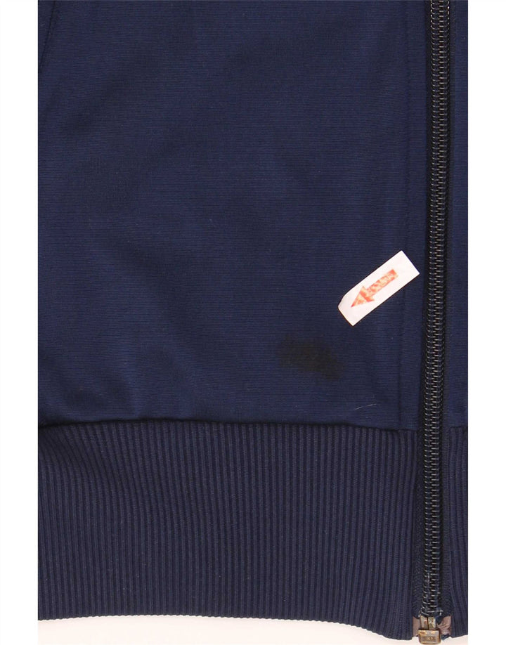 Γυναικεία αθλητική φόρμα γραφικών Adidas Top Jacket EU 38 Medium Navy Blue Polyester